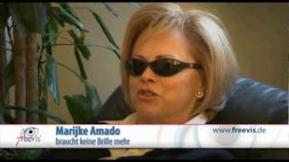 Marijke Amado unmittelbar nach ihrer LASIKOP Wenn ich das gewußt hätte [upl. by Annoyek]