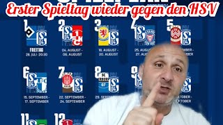 Der Spielplan der 2Bundesliga ist raus und wir fahren zum HSV [upl. by Edelson]