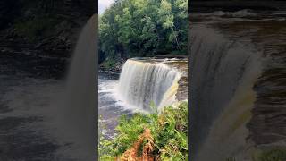 Tahquamenon Falls Upper Falls waterfall water [upl. by Hazlett]