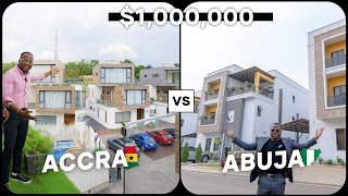 Are these Homes worth 1000000 in Abuja amp Accra [upl. by Mit]