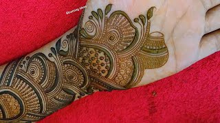 Very beautiful stylish mehndi design  easy arabic mehndi  mehndi ke design  mehandi  mehndi art [upl. by Mable]