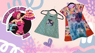 EASY to sew dresses for little girls projectdressagirl2024 [upl. by Henni]