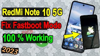 Redmi Note 10 5G fix fastboot problem [upl. by Nonnek]