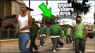 Grove Street VS Ballas  GANG WARS  GTA San Andreas [upl. by Vey]