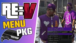 GTA REV PS3 MENU THE END LTS BLES [upl. by Aieki272]