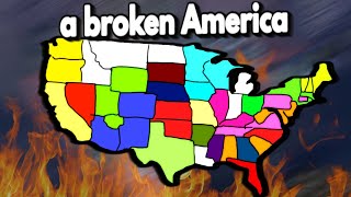 What If America Fell Apart  Hearts Of Iron 4 Disunited States Of America [upl. by Yanetruoc289]