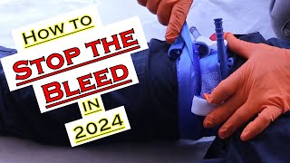 How to STOP THE BLEED 2024 [upl. by Altis992]