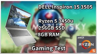 DELL Inspiron 15 3505  Ryzen 5 3450u  Gaming Test 2 [upl. by Allistir]