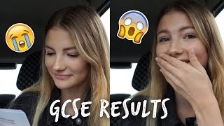 OPENING MY GCSE RESULTS 2018 Live Reaction [upl. by Hippel]