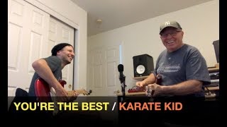 Youre The Best LIVE  Joe Esposito w Mat Franco Cobra Kai  Karate Kid Theme [upl. by Yarod]