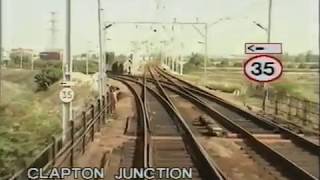 Railway Cab Ride  Route Learning Video  Bethnal Green to Harlow Town 1989 [upl. by Yanrahc614]