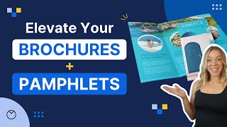 How To Create a Brochure or Pamphlet That Your Audience Will Love [upl. by Hachmin]