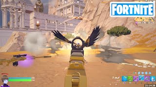 ハンドキャノンでプレイヤーにヘッドショットを決める【フォートナイト Fortnite ウィーク3】 [upl. by Kellda]