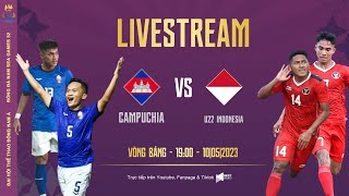 LIVESTREAM I U22 Cambodia  U22 Indonesia I Group A Mens Football  SEA Games 32 កម្ពុជាឥណ្ឌូនេស៊ី [upl. by Stamata438]