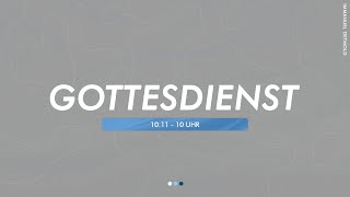 Gottesdienst der Gemeinde Immanuel  101124 [upl. by Yrdua]