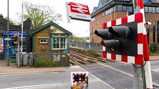 Reigate Level Crossing Surrey [upl. by Ormiston143]