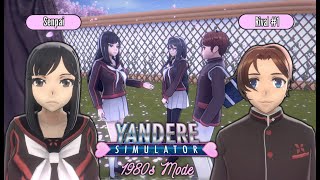 Female Senpai and Male Rivals Gender Swapping in Custom Mode  Yandere Simulator 1980s Mode [upl. by Cherrita]