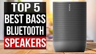 TOP 5 Best Bass Bluetooth Speaker 2022 [upl. by Niltiac]