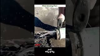 This is how they clean concrete pipe  knockout facts  shorts facts [upl. by Naujd408]