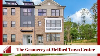 Tour the Gramercy Model at Melford Town Center  Bowie Maryland  MidAtlantic Builders [upl. by Liuqnoj]