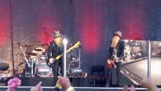 ZZ Top  Sharp Dressed Man  Oulu 2014 [upl. by Cavil557]