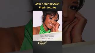 Miss America 2024 Preliminary Winners  Evening Gown Fitness Talent missamerica prelims [upl. by Micheil732]