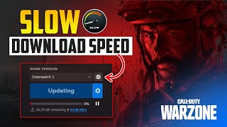 How to Fix Slow Download Speed on BattleNet on PC  Poor Download Speed in COD and other Games [upl. by Yraeht947]