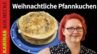 ApfelPfannkuchen – Einfaches Tassenrezept ohne Wiegen weihnachtlich angehaucht [upl. by Delores]