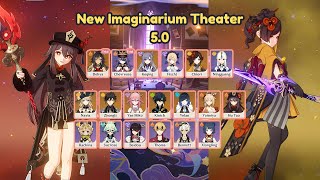 NEW IMAGINARIUM THEATER 50  Full Clear  Genshin Impact 50 [upl. by Edwin]