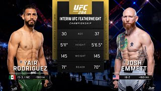 UFC290 Pelea Gratis Rodriguez vs Emmett [upl. by Adihsar]