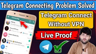 Telegram Connecting Problem Telegram Connecting Problem Solved Without VPN  Telegram Connect Issue [upl. by Nilved886]