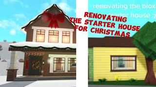 Renovating the starter house for WINTERCHRISTMAS [upl. by Clorinda]