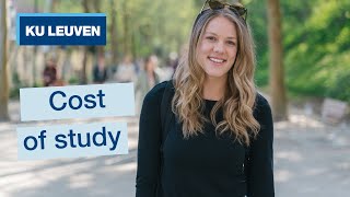 Cost of study at KU Leuven  Belgium  International students  Affordable top50 university [upl. by Ashlin401]