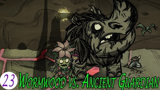 Novo Wormwood Eps 23  Wormwood vs Ancient Guardian e Cajado e Colar Verde Dont Starve Together [upl. by Ez]