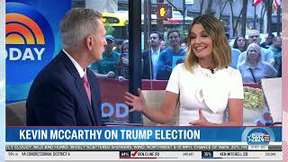 Speaker McCarthy Joins The Today Show [upl. by Silvan]