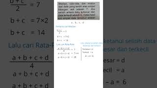 Statistika kelas 12 matematika statistika edukasi ruangbelajar23shortvideo [upl. by Hsetih]