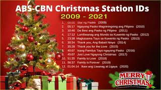 ABS CBN Christmas Station ID Nonstop Compilation 2009  2021 [upl. by Ellesirg]