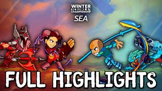 Brawlhalla WINTER DOUBLES CHAMPIONSHIP  SEA Highlights  Ft himwy Keith Tiger [upl. by Novah]