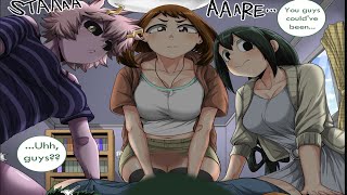 Deku becomes Urarakas Tsuyu And Ashido Servant My Hero Academia Comic Dub [upl. by Asnerek955]