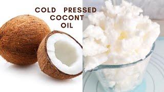 Diy Organic ColdPressed Unrefined Coconut Oil Natural Hair  Skin amp Cooking Oil coconut [upl. by Gordy]