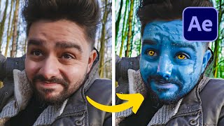 Advanced AVATAR Face Transformation Using After Effects [upl. by Noak]