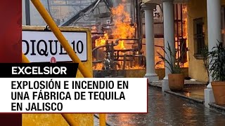 Cinco muertos por explosión en una fábrica de tequila en Jalisco [upl. by Jaycee]