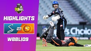 Adelaide Strikers v Perth Scorchers  WBBL09 [upl. by Eilegna]