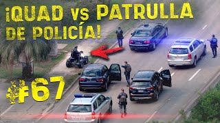 Persecuciones salvajes en EEUU ¡La policía persigue a un quad por todas partes [upl. by Oderfla315]