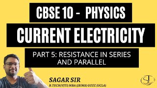 CBSE 10  Current Electricity  Part 5  NCERT  English [upl. by Sophronia491]