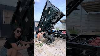 heavyduty engineering electric 9wheeler with fourwheel drive crossaxle part528 [upl. by Deedee]