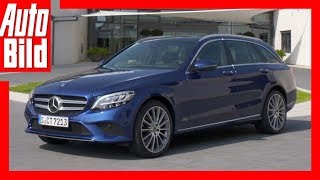 MercedesBenz CKlasse Facelift 2018 FahrberichtReview [upl. by Adah]