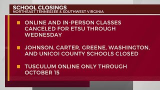 Five counties close schools for at least a week [upl. by Imogen]