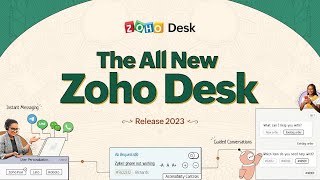 Get a sneak peek at the allnew Zoho Desk 2023  Zoho Desk [upl. by Savart665]