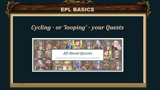 Questing in Elvenar  Cycling your Quests for extra rewards [upl. by Rennold]